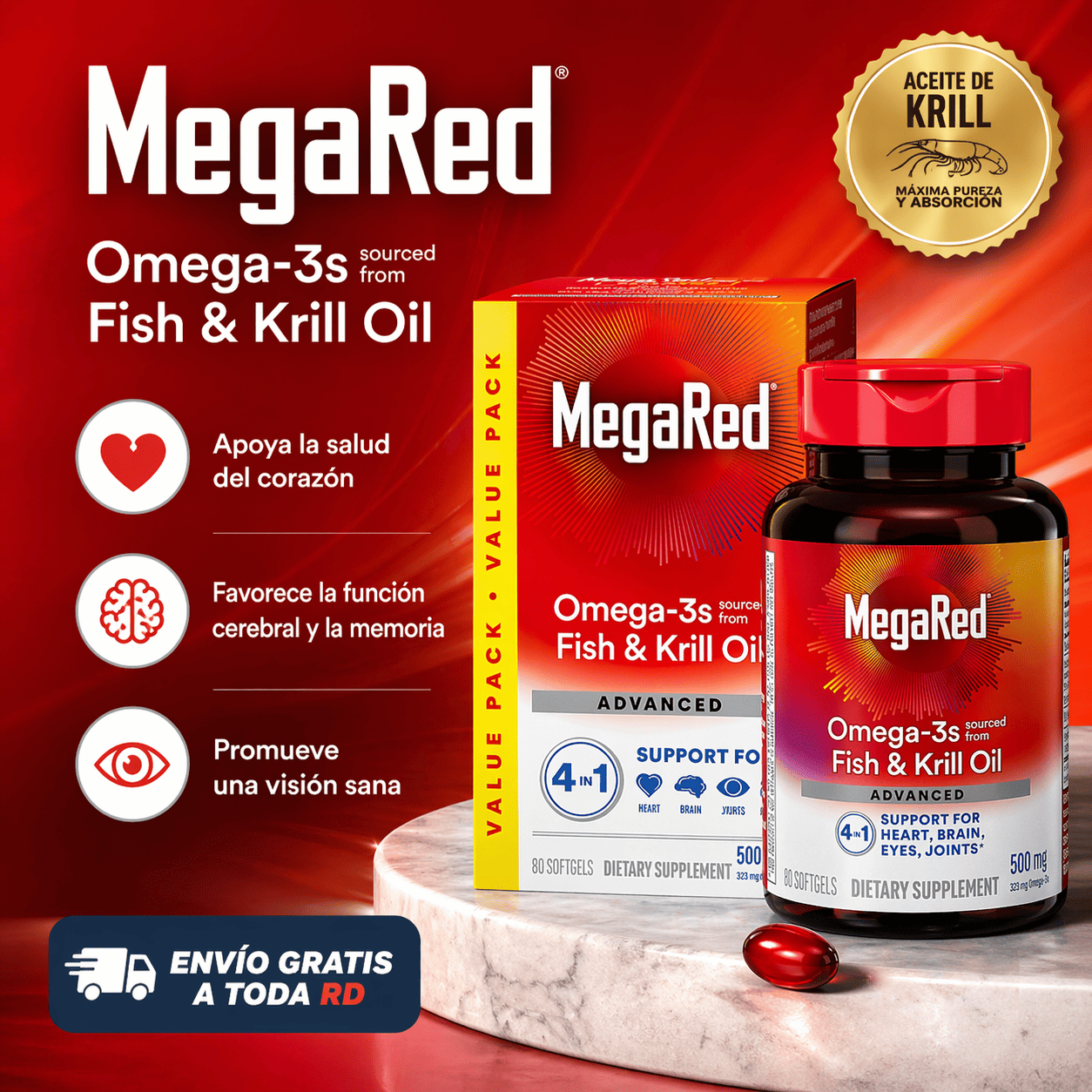 OMEGA 3 CON KRILL OIL