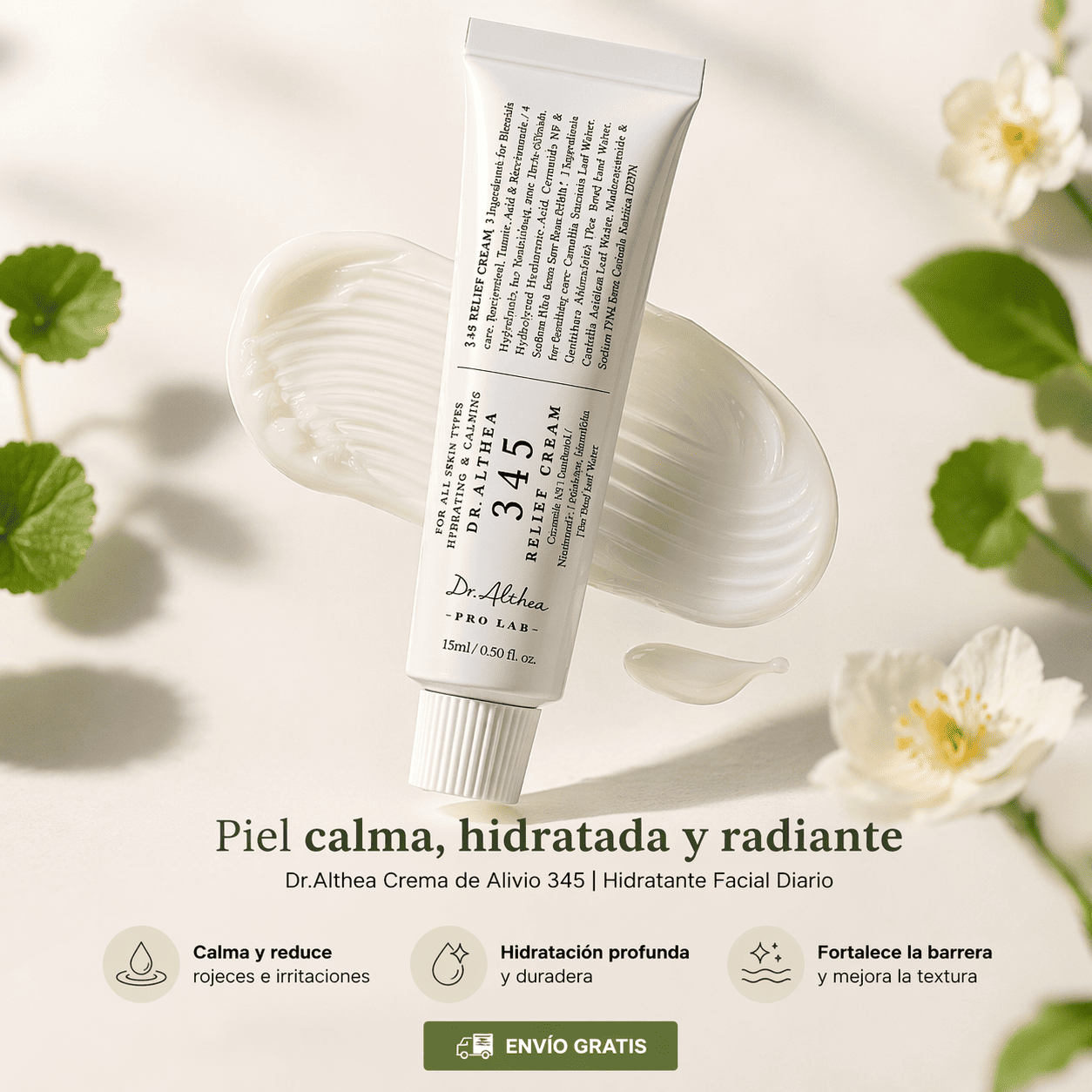 Dr.Althea Crema de alivio 345 | Hidratante facial diario